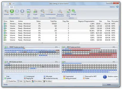OO Defrag Server v14.1.305 x86 / x64
