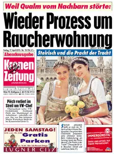 Kronenzeitung (Abendausgabe) vom 17 April 2015