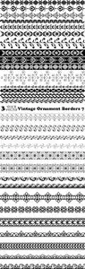 Vectors - Vintage Ornament Borders 7