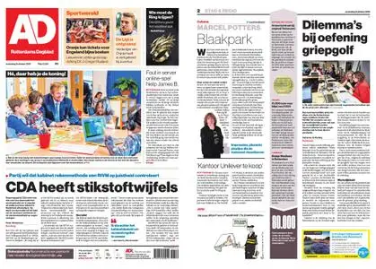 Algemeen Dagblad - Rotterdam Stad – 09 oktober 2019