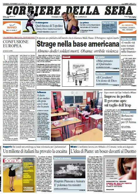 Il Corriere della Sera (06-11-09)