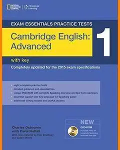ENGLISH COURSE • Exam Essentials Practice Tests • Cambridge English • Advanced 1 (2015)