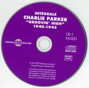 Charlie Parker - Intégrale Charlie Parker, Vol. 1, "Groovin' High", 1940-1945 (2010) {3CD Set Frémeaux & Associés FA1331}