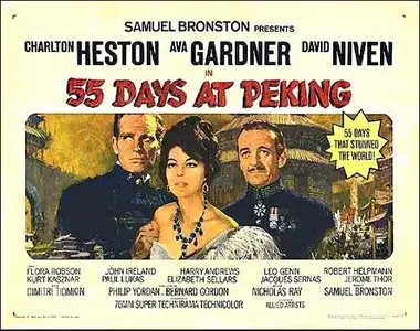 (Aventure, Drame) Les 55 jours de Pekin / 55 days at Peking - DVDRiP (1963)
