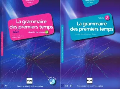 Marie-Laure Chalaron, Roselyne Roesch, "La grammaire des tout premiers temps" t. 1-2 + CDs audio MP3