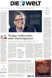 Die Welt - 19 September 2019