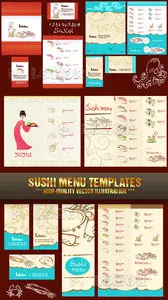 Sushi Menu Templates