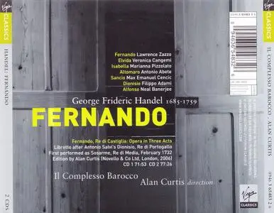 Alan Curtis, Il Complesso Barocco - Handel: Fernando (2007)