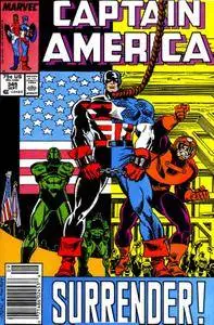 Captain America V1 345 1988