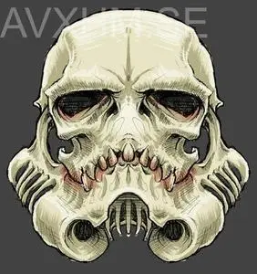 Nikk - Skull Tooper Helmet