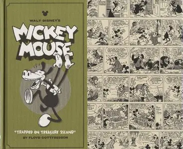 Mickey Mouse - Trapped on Treasure Island (Vol. 2) (2011) Fantagraphics HC