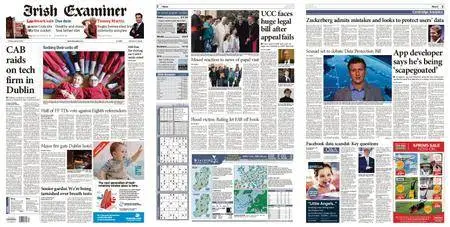 Irish Examiner – March 22, 2018