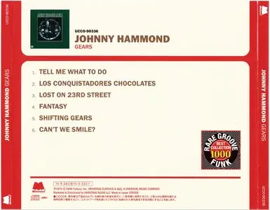 Johnny Hammond - Gears (1975) {2014 Japan Rare Groove Funk Best Collection 1000 UCCO-90336}