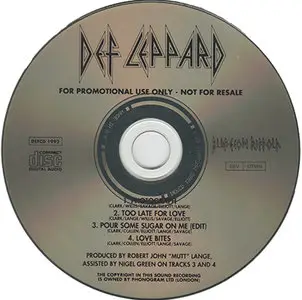 Def Leppard - Promo 1992 [Bludgeon Riffola DEFCD 1992] {1992}