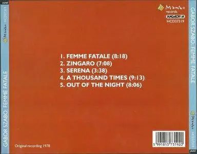 Gabor Szabo - Femme Fatale (1981) {Mambo Records}