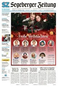 Segeberger Zeitung - 24. Dezember 2018