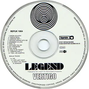 Legend - Legend (aka Red Boot) (1971) [Limited Ed. 2005]