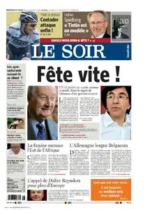 LE SOIR 20 JUILLET 2011