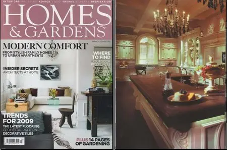 Homes & Gardens Magazine (March 2009)