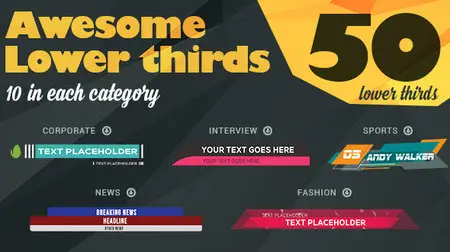 Lower Third - Project For After Effects (VideoHive)