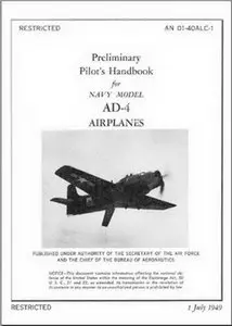Preliminary Pilot's Handbook for NAVY MODEL AD-4 AIRPLANES