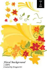 Floral Background Vector & Wallpapers