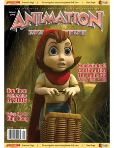 Animation Magazine - January 2006