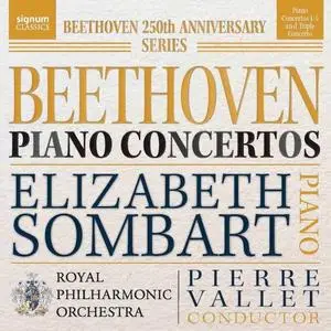 Elizabeth Sombart - Beethoven - Piano Concertos 1 - 5 and Triple Concerto (2021) [Official Digital Download 24/192]