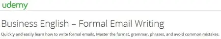 Business English – Formal Email Writing