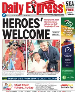 Trinidad & Tobago Daily Express - 23 September 2025