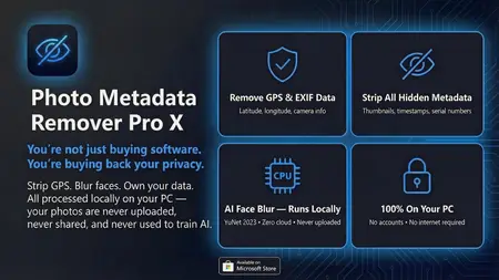 Photo Metadata Remover Pro X 2.0.0