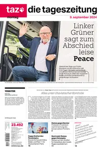 taz die tageszeitung  - 09 September 2024