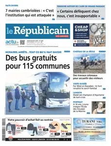 Le Républicain Sud Gironde - 28 Août 2025