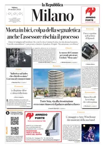 la Repubblica Milano - 19 Ottobre 2024