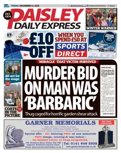 Paisley Daily Express - 13 December 2024