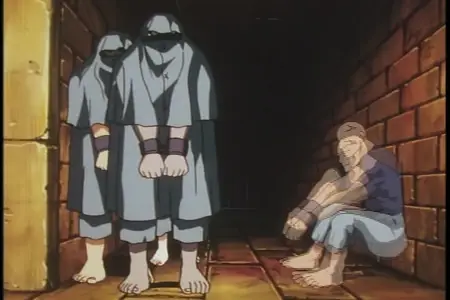 Hunter x Hunter (1999 S01E14 014 Candle x Policy x Internal Discord judo