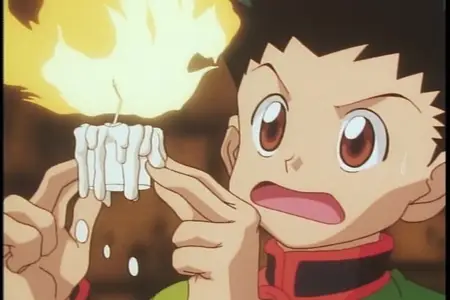 Hunter x Hunter (1999 S01E14 014 Candle x Policy x Internal Discord judo