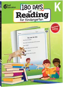 180 Days: Reading for Kindergarten 2nd Edition Practice Workbook for Classroom and Home