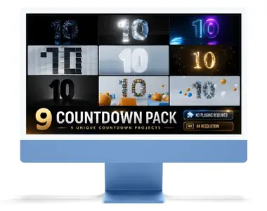 VideoHive - Mega Countdown Pack - 64041742
