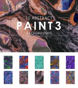 CM - Abstract Paint Backgrounds Vol. 3 577732