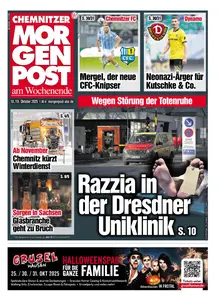 Chemnitzer Morgenpost - 18 Oktober 2025
