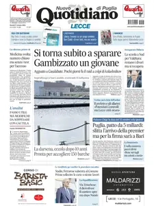 Quotidiano di Puglia Lecce - 17 Ottobre 2024