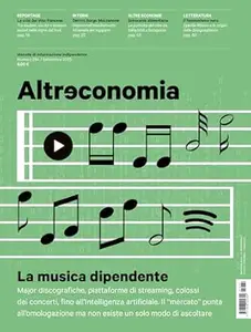 Altreconomia 284 - Settembre 2025: La musica dipendente