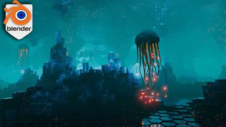 Blender Geometry Nodes - Alien Worlds, Tentacles & Terrain