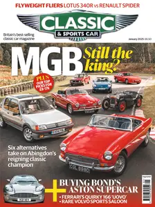 Classic & Sports Car UK - January 2025