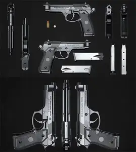 Berreta 92 - 3D Model
