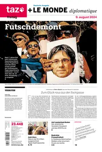 taz die tageszeitung  - 09 August 2024