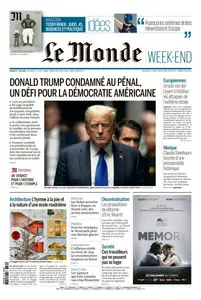 Le Monde du Samedi 1er Juin 2024