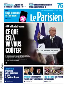Le Parisien du Mercredi 16 Juillet 2025