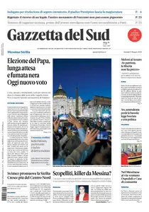 Gazzetta del Sud Messina - 8 Maggio 2025